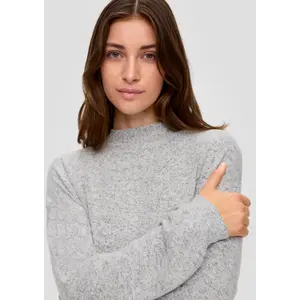 Women’s Brushed Effect Stretch Viscose Jumper QS image-3
