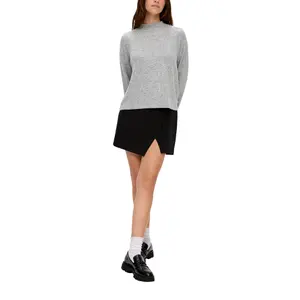 Women’s Brushed Effect Stretch Viscose Jumper QS image-6