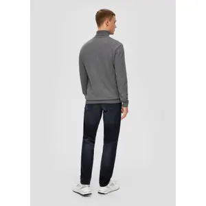 Fitted Turtleneck Knit Jumper QS image-4
