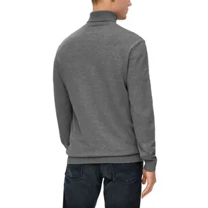 Fitted Turtleneck Knit Jumper QS image-5