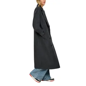 Women's Mixed Wool Coat QS image-6