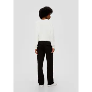 Dobby Textured Jumper Women QS image-4