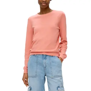 Dobby Textured Jumper Women QS image-2