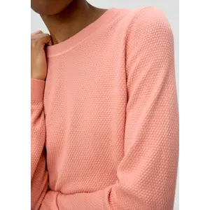Dobby Textured Jumper Women QS image-3