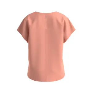 Women's Oversized Viscose Blouse QS image-1