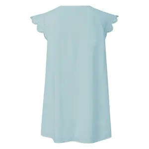 Women’s Broderie Anglaise Blouse QS image-1