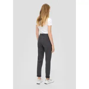 Women's Twill Chino Trousers QS image-4