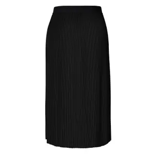 High-Waisted Pleated Jersey Skirt Women's QS image-1