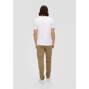 Cotton Twill Chino Trousers QS Rick image-4