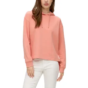 Women's Casual Fit Cotton Hoodie QS image-2