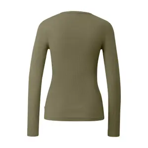 Women's Pullover with Discreet Piping QS image-1