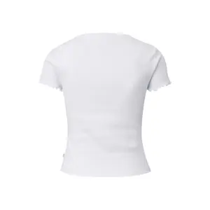 Women's Ribbed Crop T-Shirt QS image-1