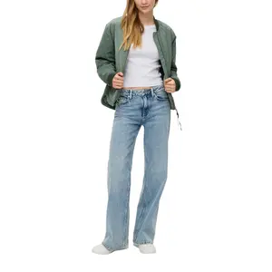 Women's Ribbed Crop T-Shirt QS image-6