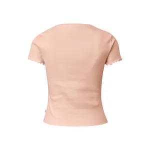 Women's Ribbed Crop T-Shirt QS image-1