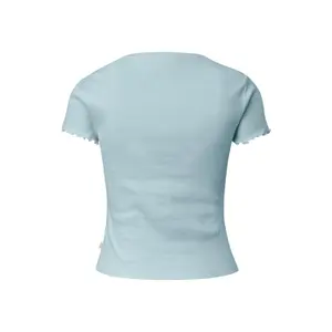 Women's Ribbed Crop T-Shirt QS image-1