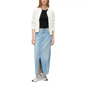 Women's Ribbed Crop T-Shirt QS image-6