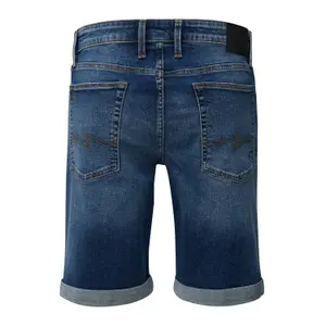 Denim shorts QS image-1