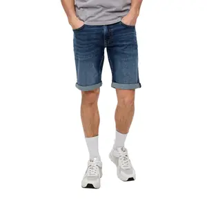 Denim shorts QS image-2