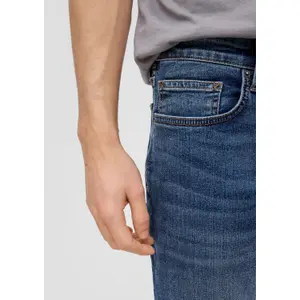 Denim shorts QS image-3