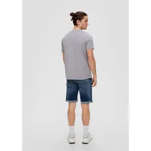 Denim shorts QS image-4