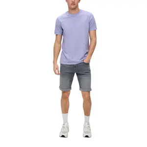 Denim shorts QS image-6