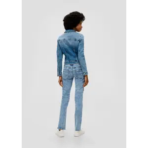 Classic Denim Jacket Women QS image-4