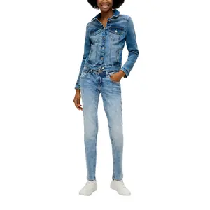 Classic Denim Jacket Women QS image-6