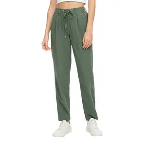 Women's linen Trousers QS image-2
