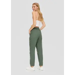 Women's linen Trousers QS image-4