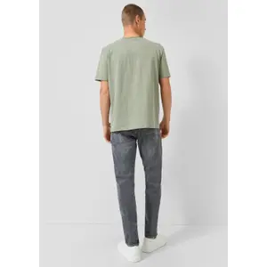 Rolled Hem T-Shirt QS image-4