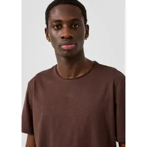 Rolled Hem T-Shirt QS image-3