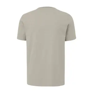 T-shirt με στρογγυλή λαιμόκοψη και ραμμένο περιθώριο QS image-1