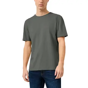 Rolled Hem T-Shirt QS image-2