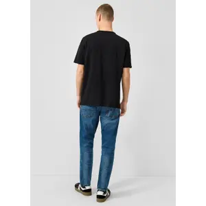 Rolled Hem T-Shirt QS image-4