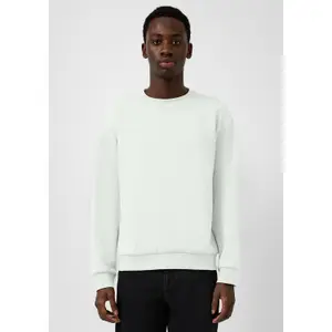 Round Neck Sweatshirt with Embroidered Logo QS image-6