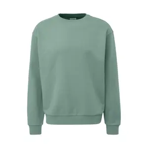 Round Neck Sweatshirt with Embroidered Logo QS image-6