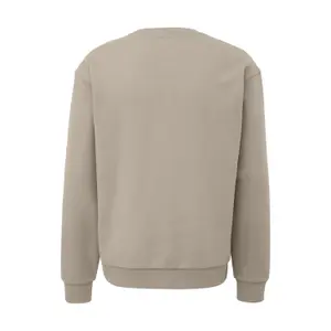 Round Neck Sweatshirt with Embroidered Logo QS image-1