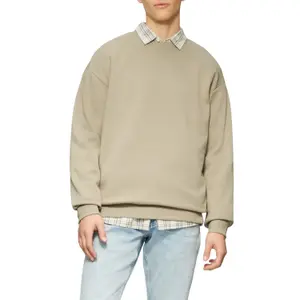Round Neck Sweatshirt with Embroidered Logo QS image-2