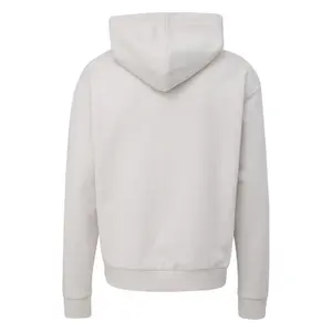 Hooded Sweatshirt with Embroidered Logo and Kangaroo Pocket QS image-1