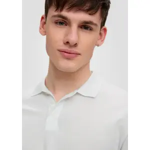 Textured Pique Polo QS image-3