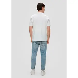 Textured Pique Polo QS image-4