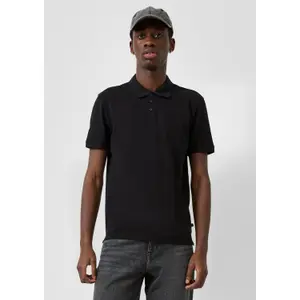Textured Pique Polo QS image-6