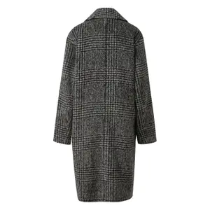 Women's Oversized Wool Coat QS image-1