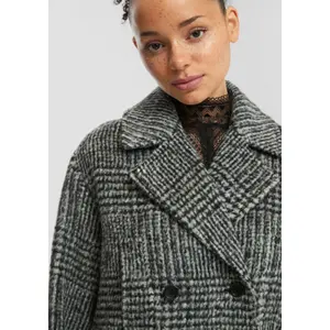 Women's Oversized Wool Coat QS image-3