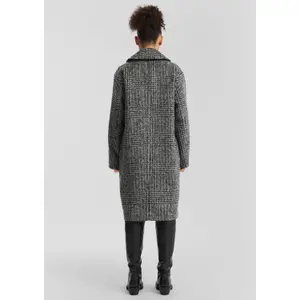 Women's Oversized Wool Coat QS image-4