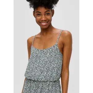 Women’s Long Ruffle Dress QS image-3
