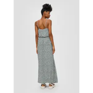 Women’s Long Ruffle Dress QS image-4