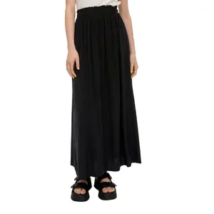 Women’s Straight Cut Midi Viscose Skirt QS image-2