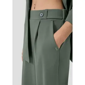 Τζάκετ culotte από interlock jersey γυναικείο QS image-3
