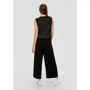 Τζάκετ culotte από interlock jersey γυναικείο QS image-4